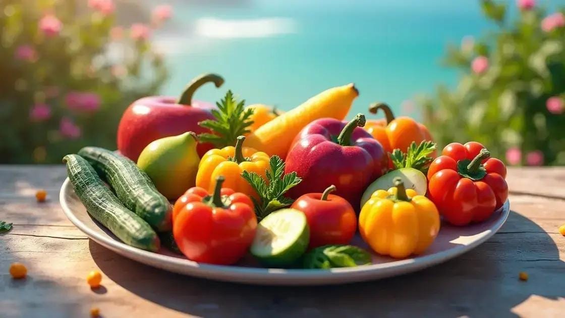 Cores no Prato: Segredo de uma Alimentação Completa