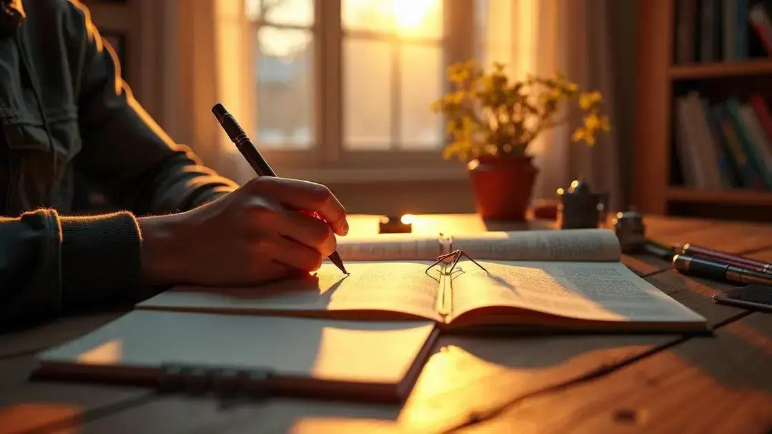 Journaling Diário: Descubra o Poder da Escrita Terapêutica