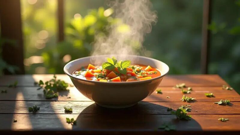 Sopas Nutritivas: Conforto e Saúde em Uma Tigela