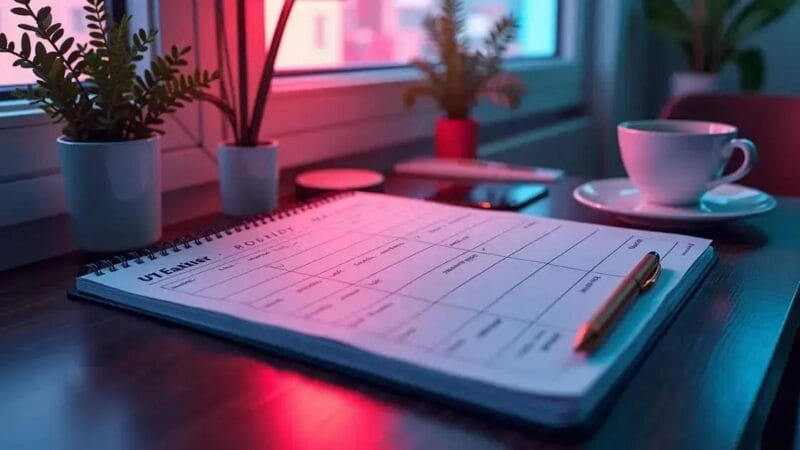 Planejamento Semanal: Otimize Sua Agenda e Ganhe Tempo