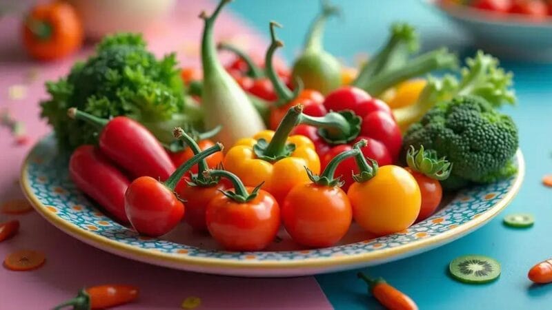 Pratos Coloridos: Nutrientes em Cada Tonalidade