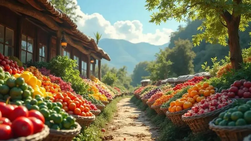 Alimentos Sazonais: Frescor e Economia em Harmonia com a Natureza
