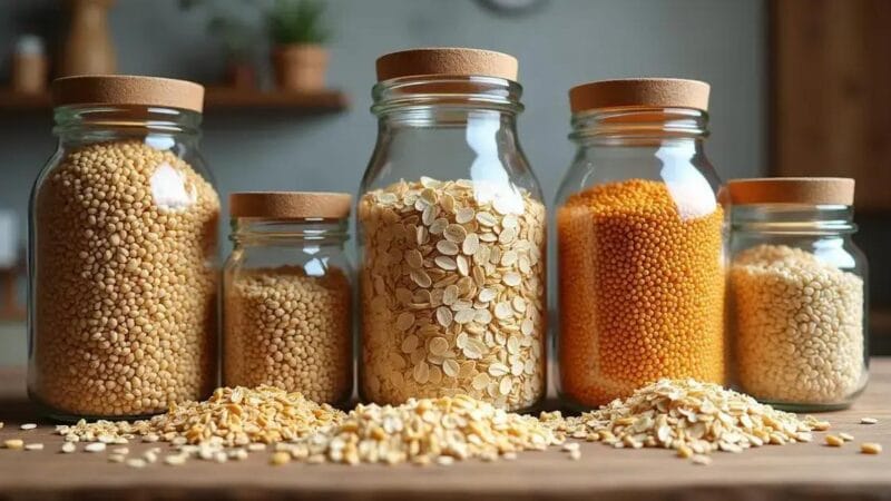 Grãos e Cereais Integrais: Nutrientes para Sustentação e Energia