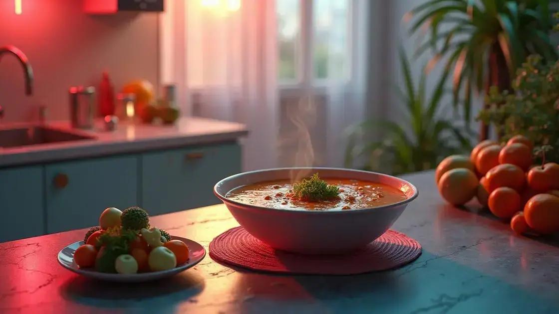 Sopas e Caldos Leves: Conforto e Nutrição para o Dia a Dia